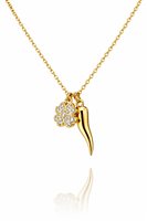 Collar Ultima Edizione Mujer in Plata CAO4704 GIALLO